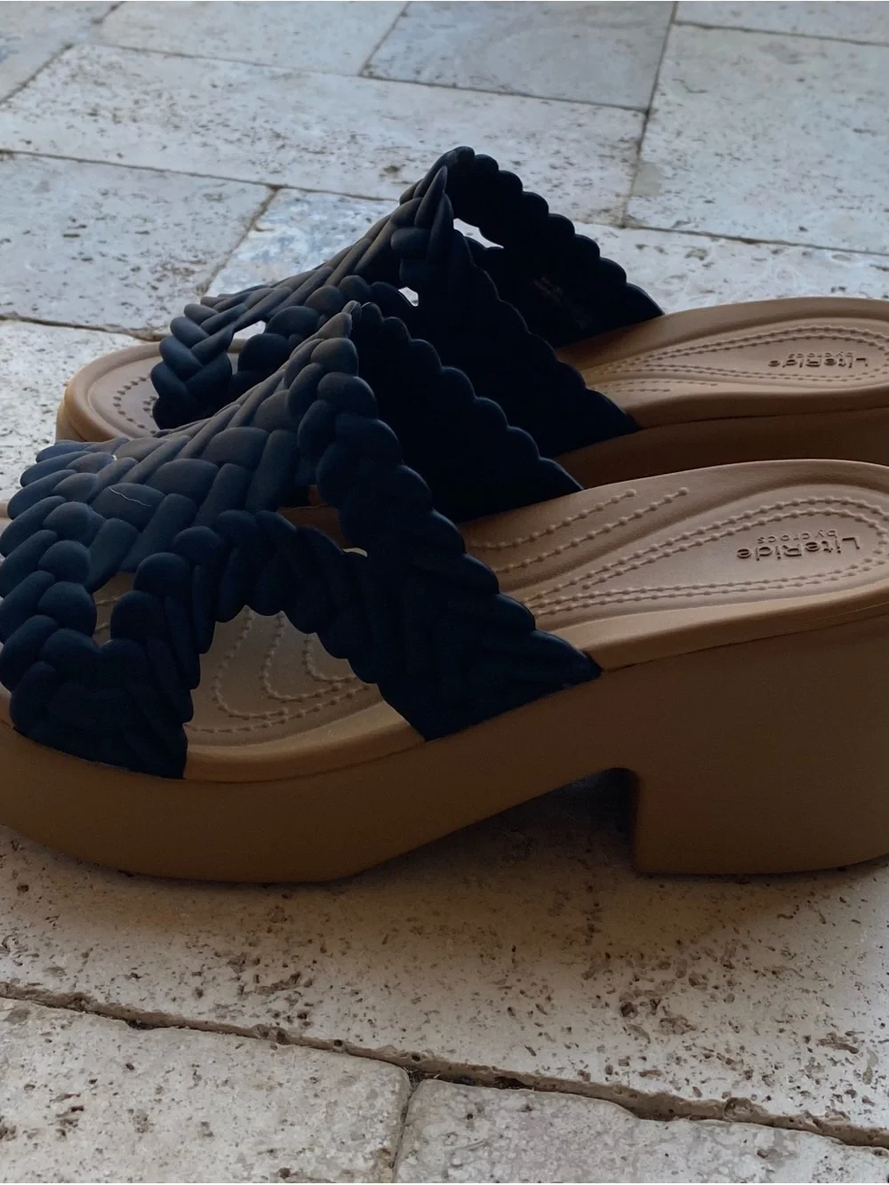 CROCS braided upper